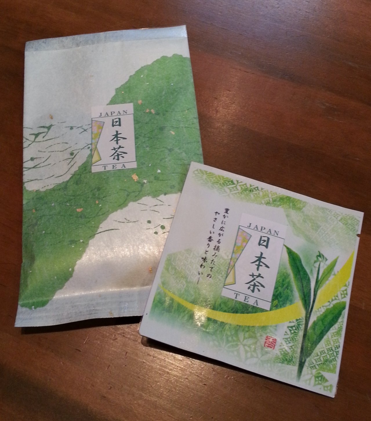 販売された「森のかおり」を「日本茶」として、紹介。試飲をしたところ、人気が出て、完売いたしました。